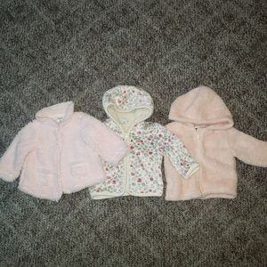 Lot of 3 6-12mo sweaters